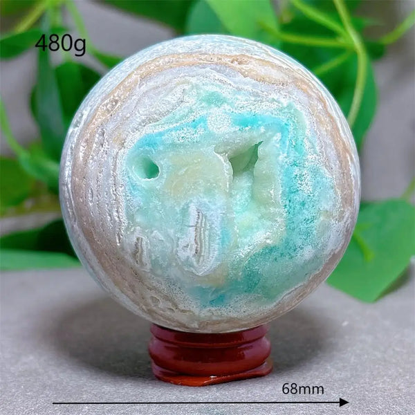 Blue Hemimorphite Ball-ToShay.org