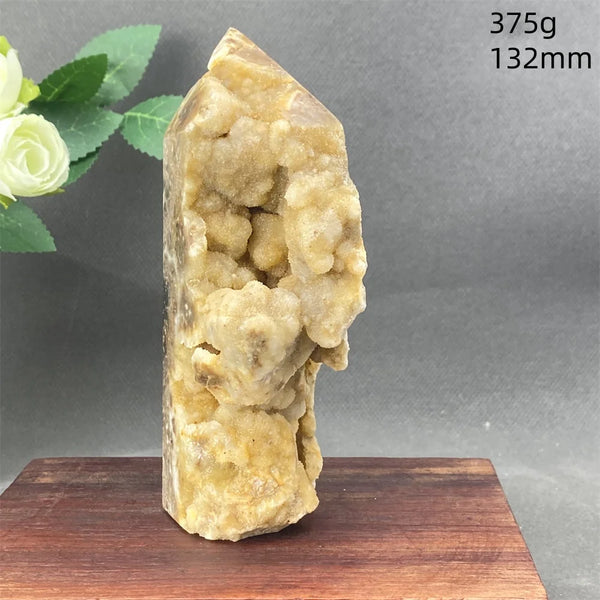 White Fluorite Cluster Point-ToShay.org
