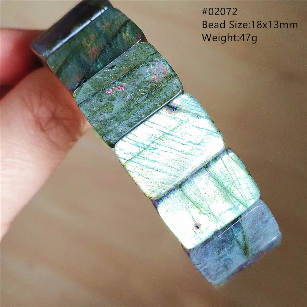 Blue Light Labradorite Bracelet-ToShay.org