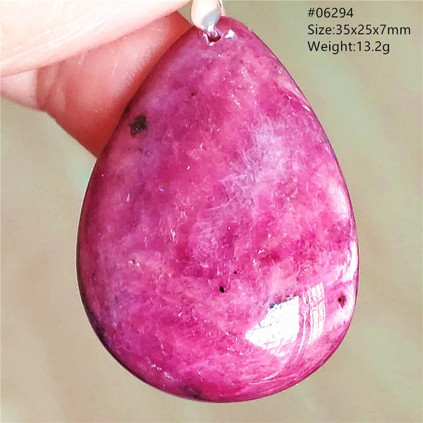 Red Ruby Zoisite Light Pendant-ToShay.org
