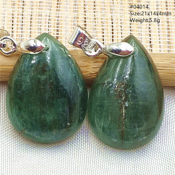 Green Blue Kyanite Pendant-ToShay.org