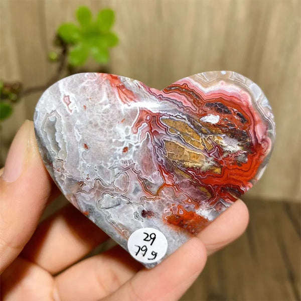 Red Agate Hearts-ToShay.org