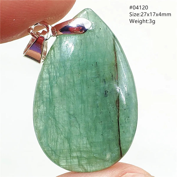 Green Kyanite Pendant-ToShay.org