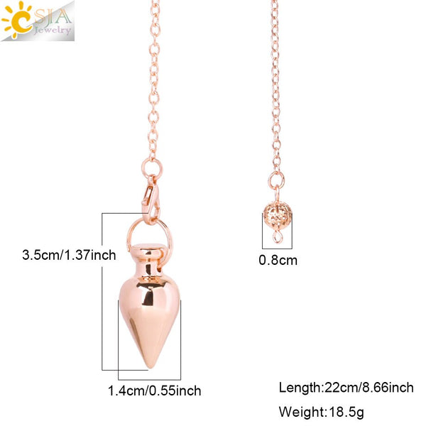 Copper Dowsing Pendulum-ToShay.org