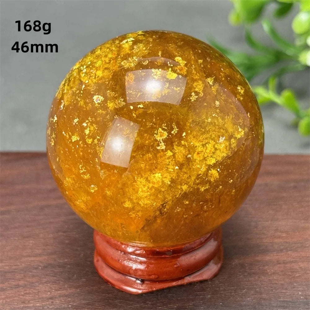 Gold Lepidolite Ball-ToShay.org