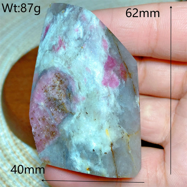 Pink Tourmaline Slice-ToShay.org