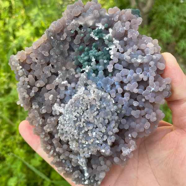 Purple Grape Agate Cluster-ToShay.org