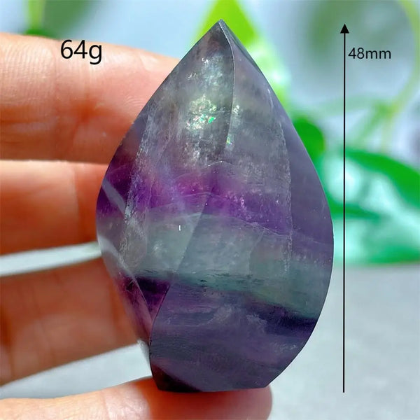 Rainbow Fluorite Flame-ToShay.org