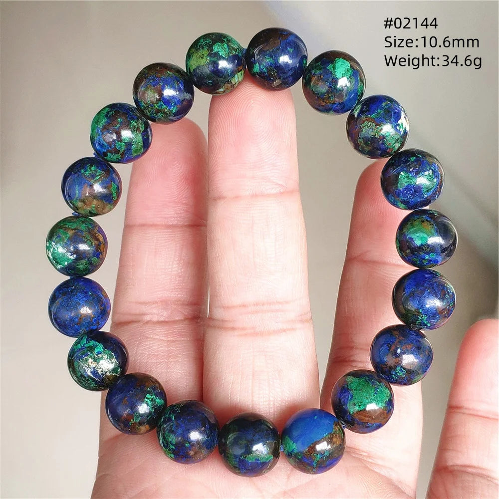 Blue Malachite Azurite Bracelet-ToShay.org
