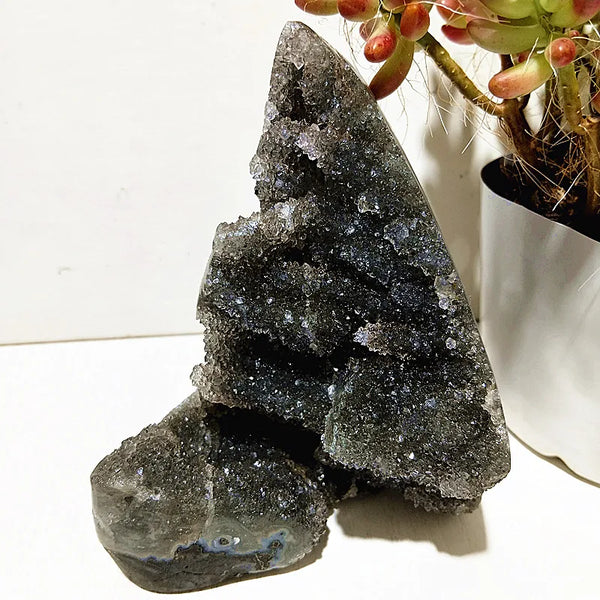 Purple Amethyst Geode Cluster-ToShay.org