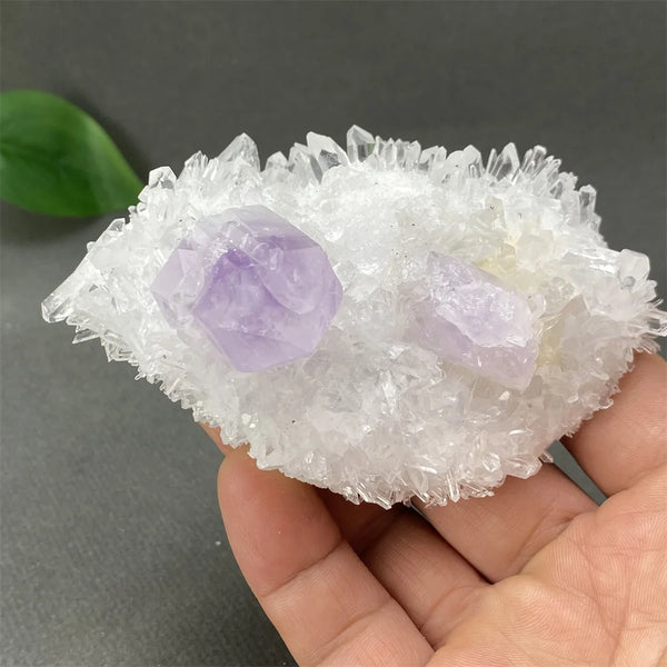 White Crystal Amethyst Quartz-ToShay.org