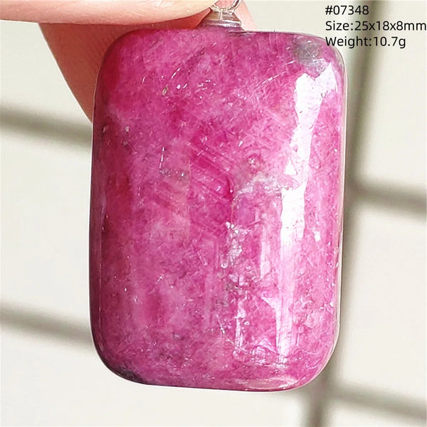 Red Ruby Zoisite Pendant-ToShay.org