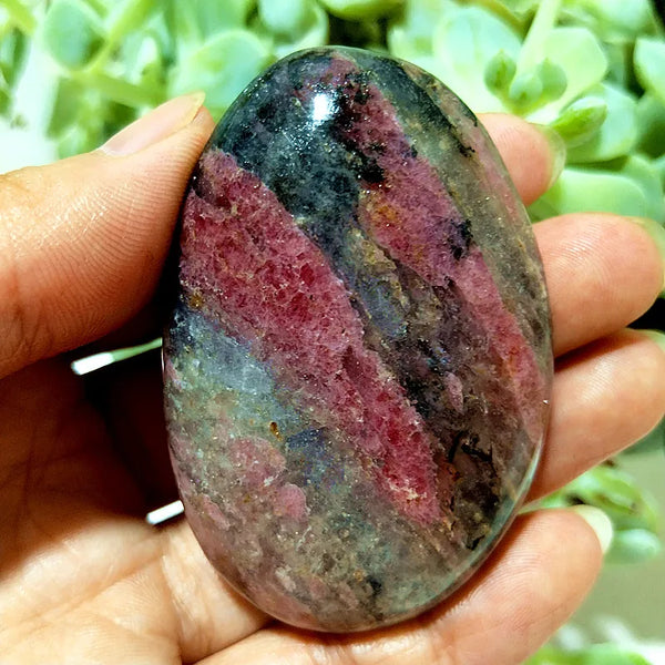 Pink Rose Snowflake Stone-ToShay.org