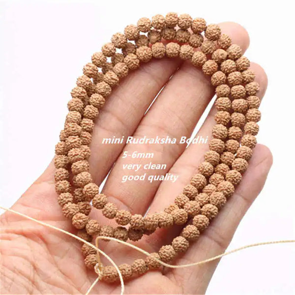 Brown Rudraksha Bodhi Beads-ToShay.org