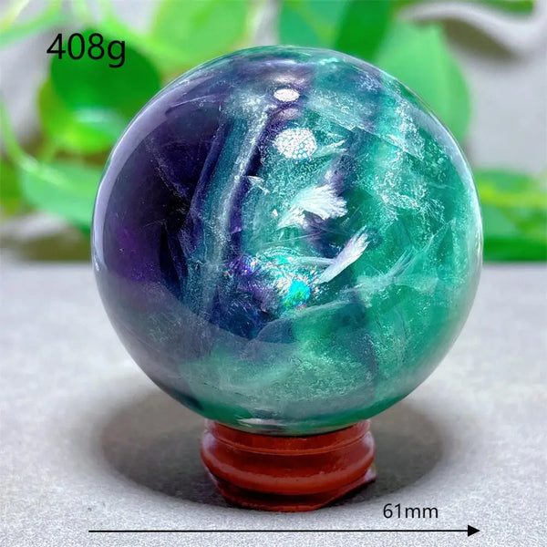 Green Fluorite Ball-ToShay.org