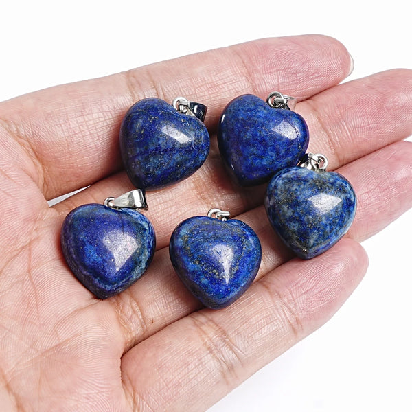 Blue Lapis Lazuli Heart-ToShay.org