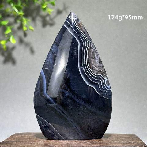 Black Agate Torch-ToShay.org