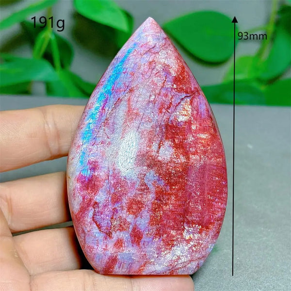 Red Moonstone Crystal Flame-ToShay.org