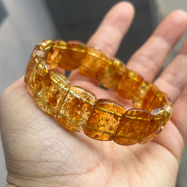 Yellow Amber Bracelet-ToShay.org