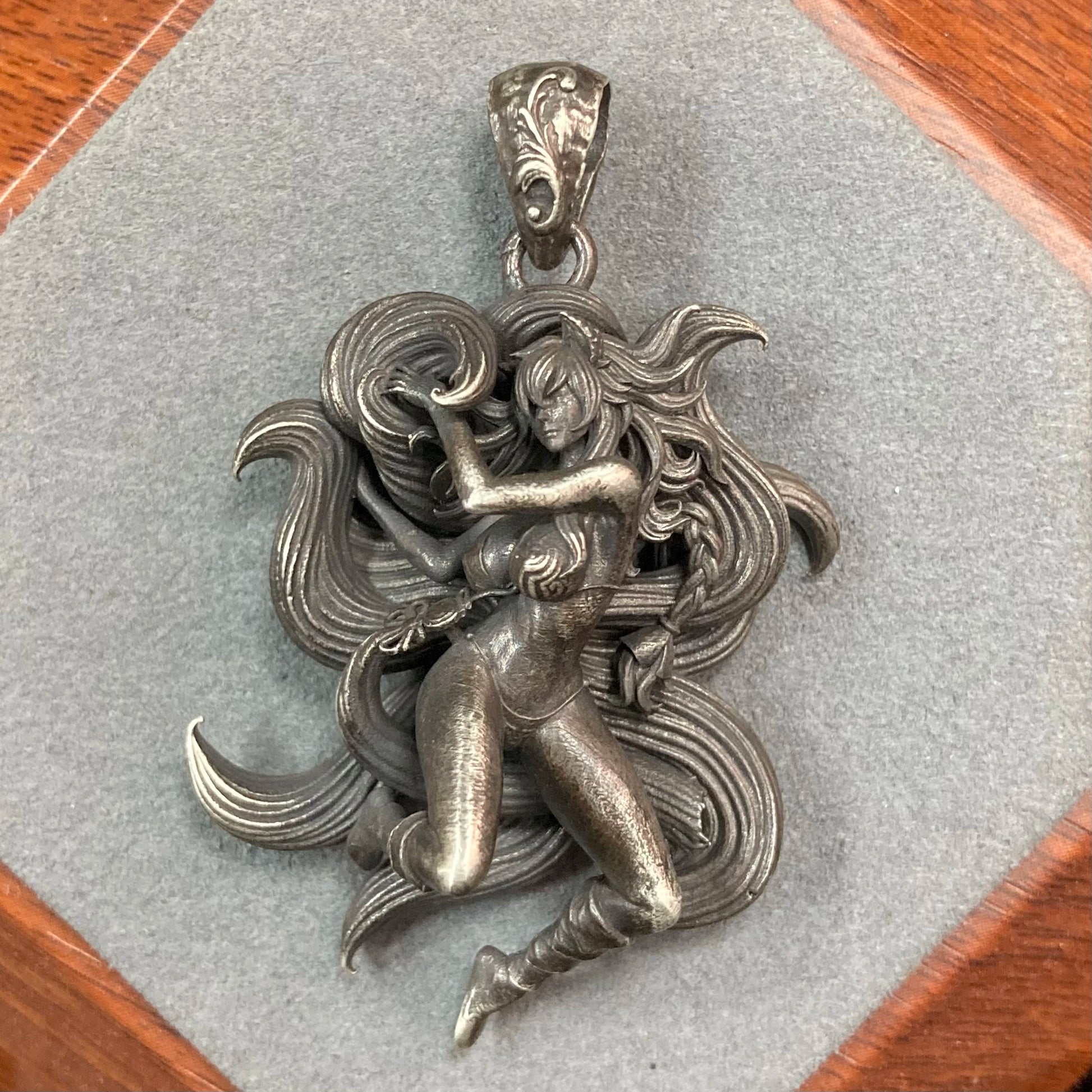 Silver Nine Tail Pendant-ToShay.org