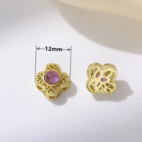 Gold Amethyst Beads-ToShay.org