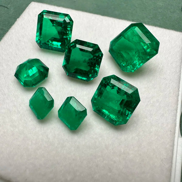 Green Crystal Cut Emerald-ToShay.org