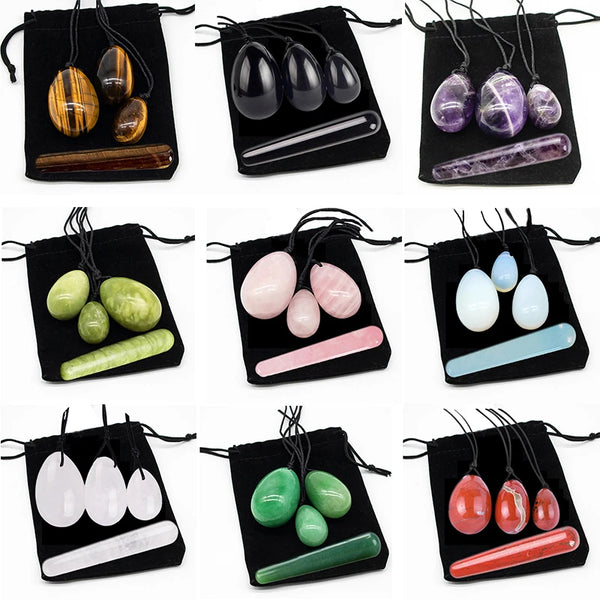Mixed Crystal Egg Sets-ToShay.org