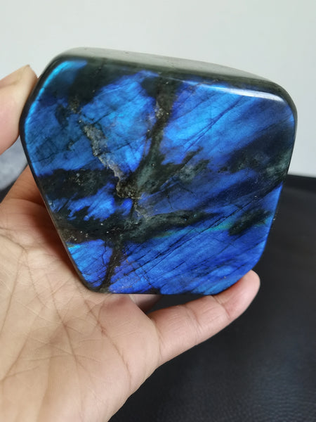 Blue Labrador Quartz Crystal-ToShay.org