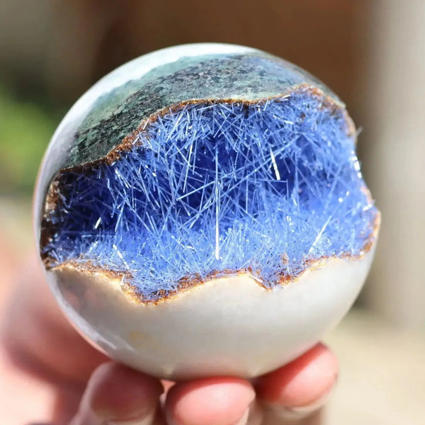Blue Goethite Ore Ball-ToShay.org