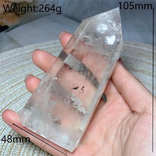 Clear Rainbow Quartz Point-ToShay.org