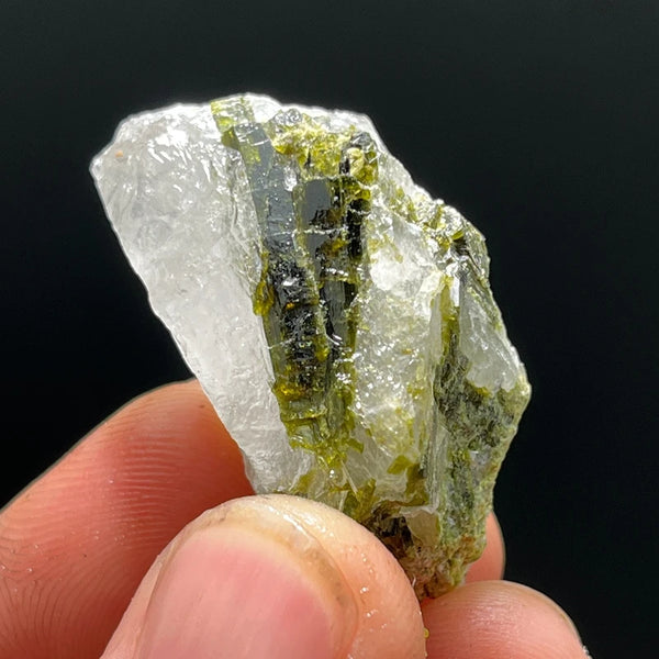 Green Tourmaline Crystal-ToShay.org