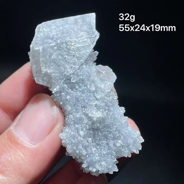 Blue Fluorite Crystal-ToShay.org