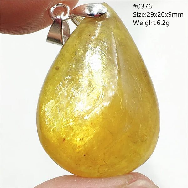 Gold Lepidolite Flash Pendant-ToShay.org