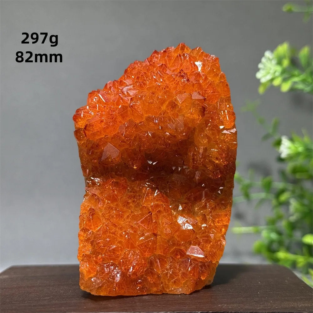 Orange Citrine Cave Cluster-ToShay.org