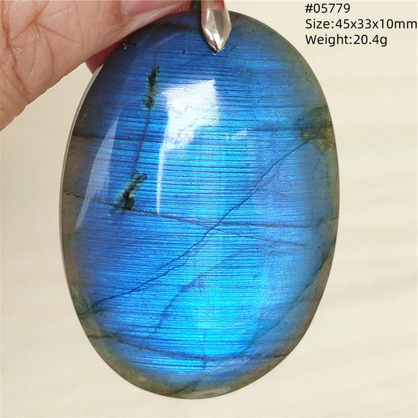 Blue Purple Labradorite Pendant-ToShay.org