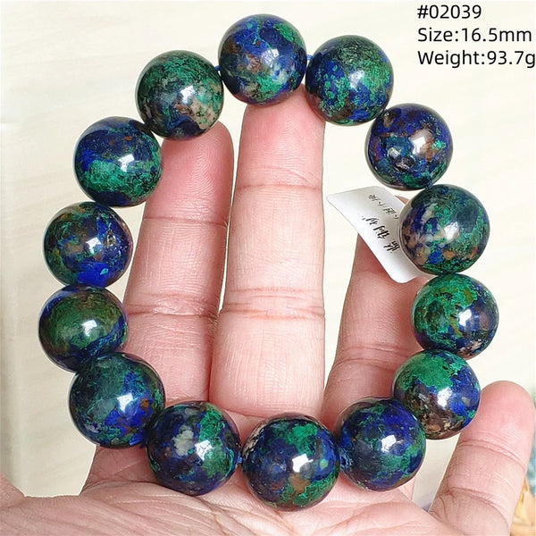 Blue Malachite Azurite Bracelet-ToShay.org