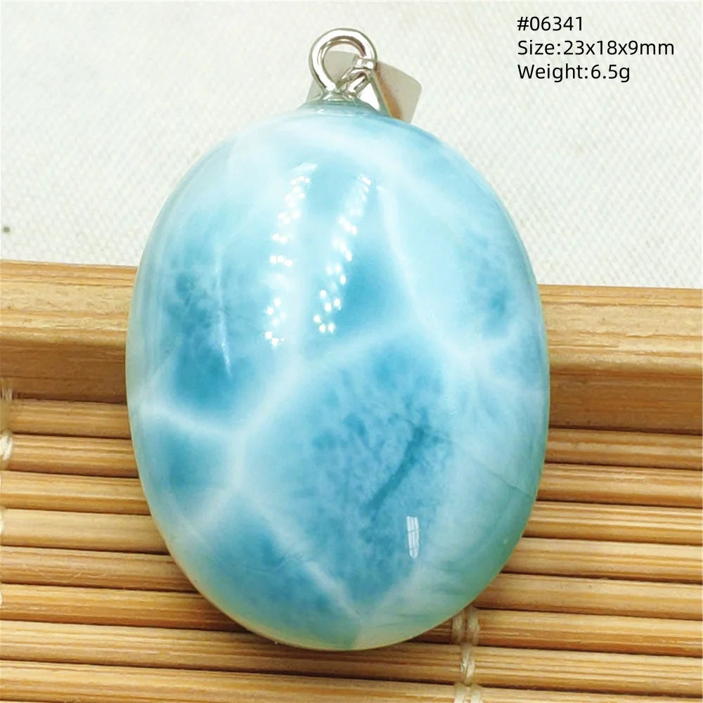 Blue Larimar Pendant-ToShay.org