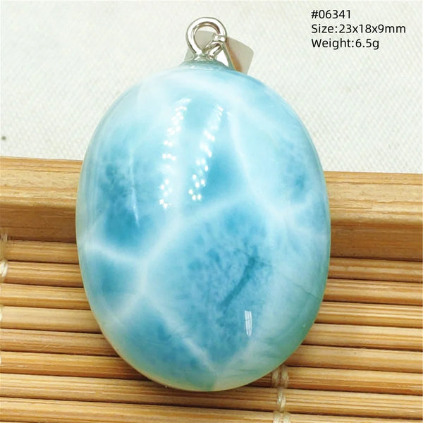 Blue Larimar Pendant-ToShay.org