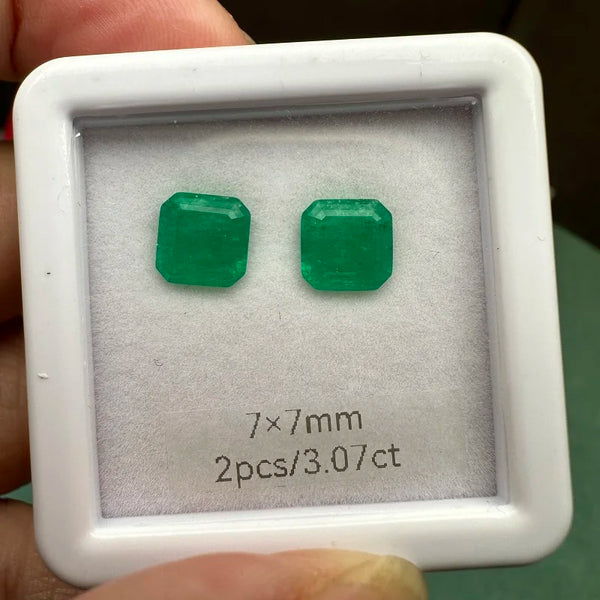 Green Crystal Cut Emerald-ToShay.org