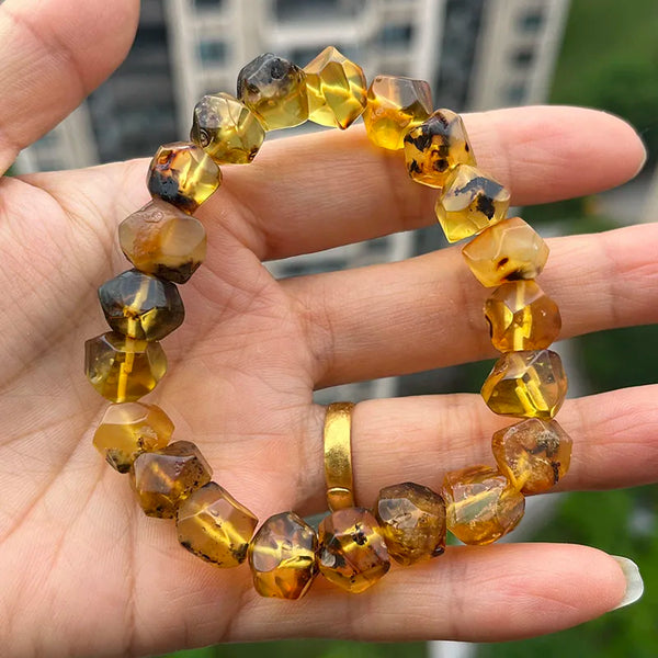 Yellow Amber Bracelet-ToShay.org