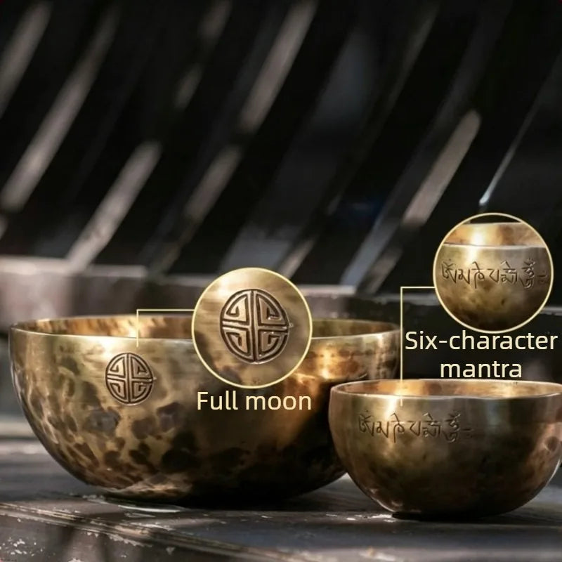 Tibetan Brass Singing Bowls-ToShay.org