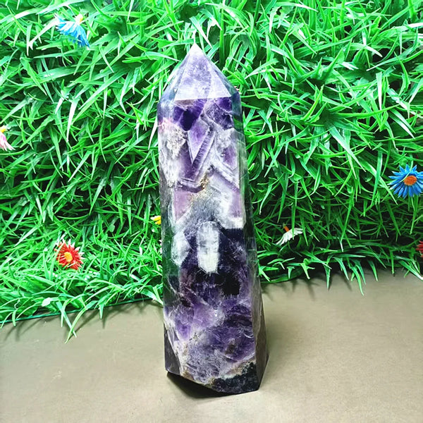 Purple Dream Amethyst Wand-ToShay.org