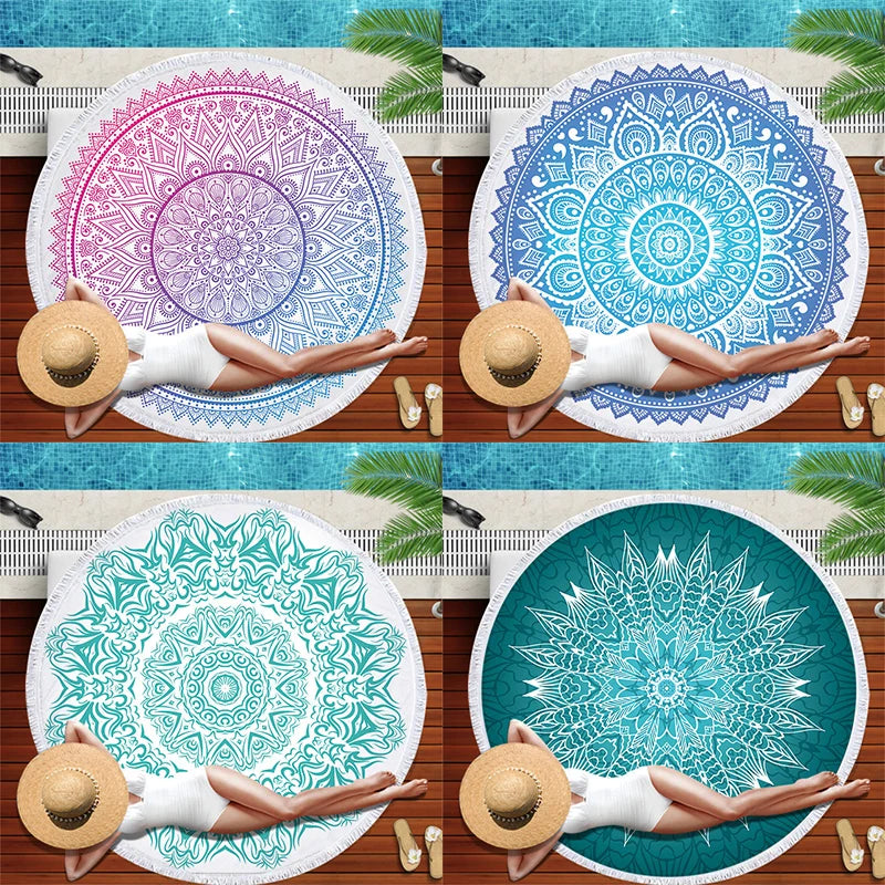 Mandala Beach Mat-ToShay.org