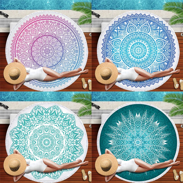 Mandala Beach Mat-ToShay.org