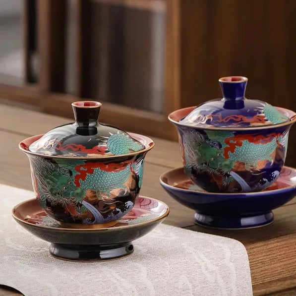 Gaiwan Ceramic Tea Tureen-ToShay.org