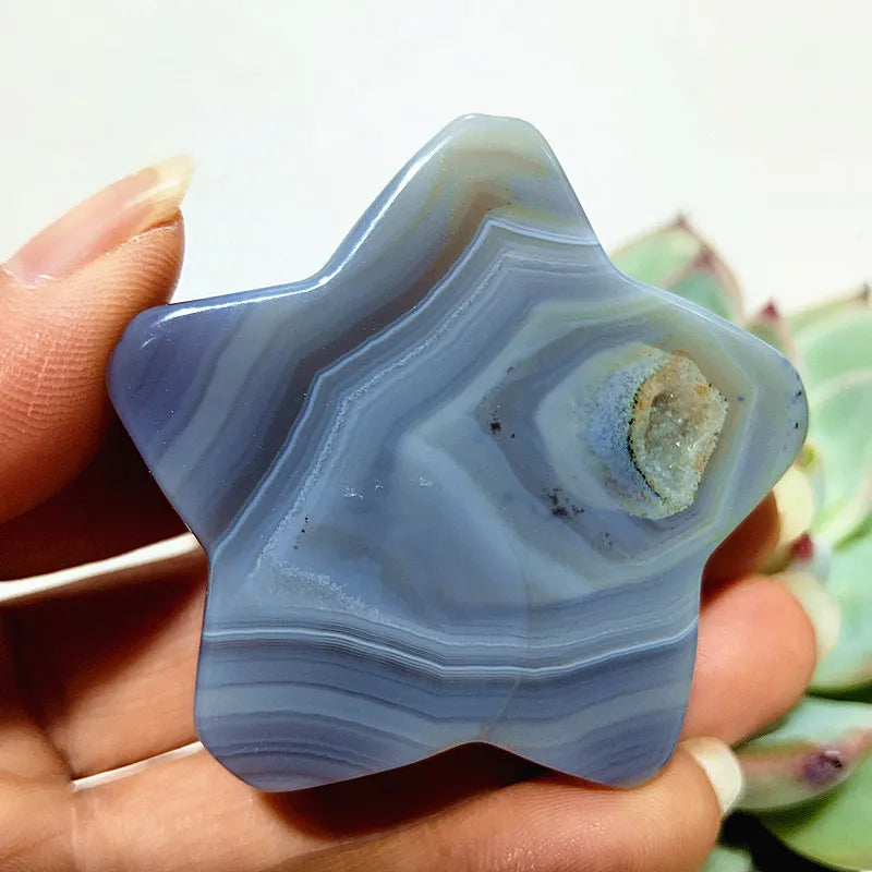 Blue Lace Geode Agate-ToShay.org