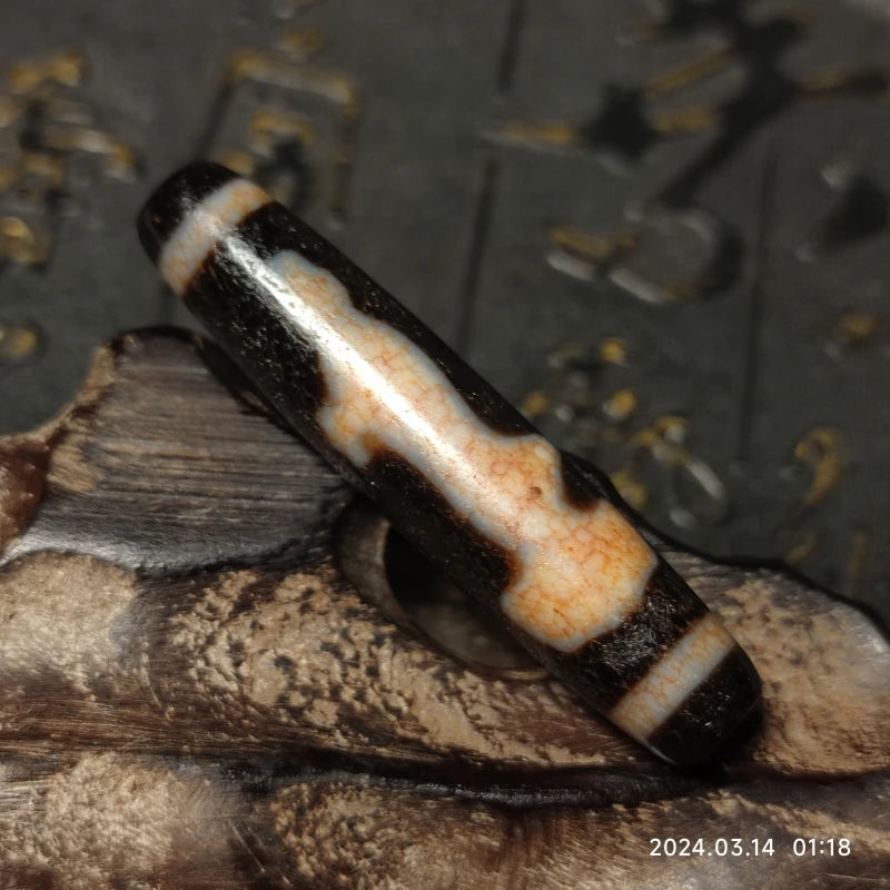 Tibetan Agate Dzi Beads-ToShay.org