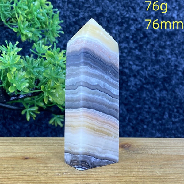 Blue Striped Agate Tower-ToShay.org