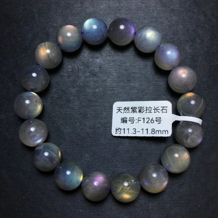 Purple Light Labradorite Bracelet-ToShay.org