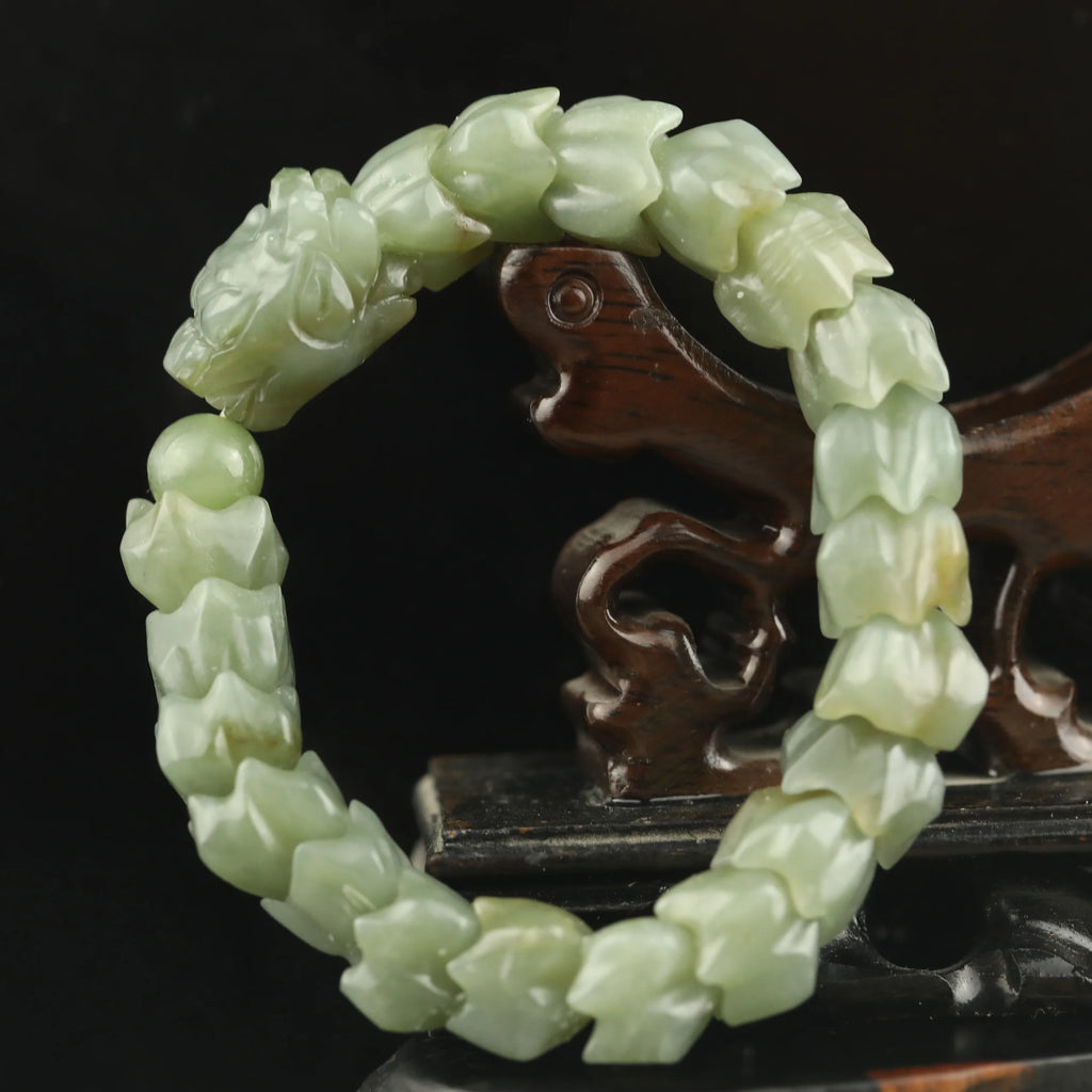 Green Jade Dragon Bracelet-ToShay.org